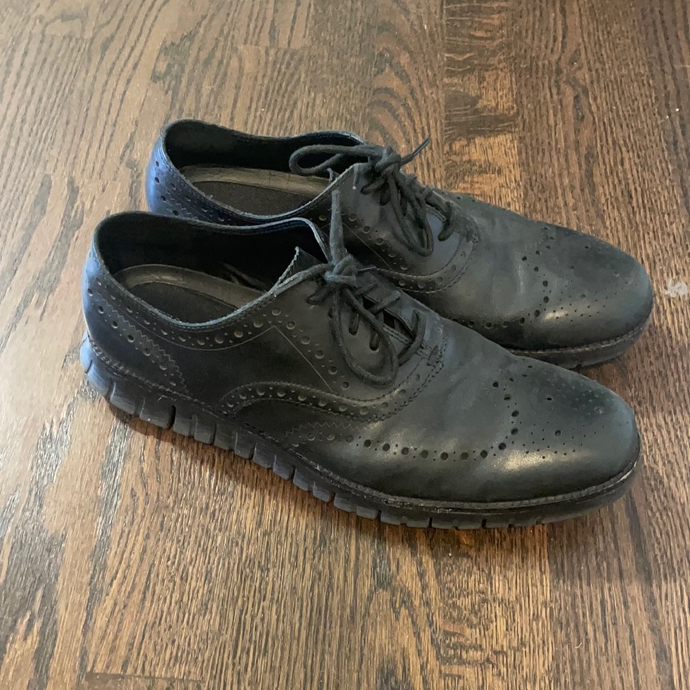 Cole Haan Zero Grand Wing Tip Dress Shoes